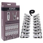 Sportsheets EDGE Body Zipper Clothes Pins Set Of 16 Chrome Sportsheets