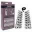 Sportsheets EDGE Body Zipper Clothes Pins Set Of 16 Chrome