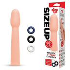 Xgen Products Size Up Realistic Penis Extension Sleeve 2 Inch Xgen Products