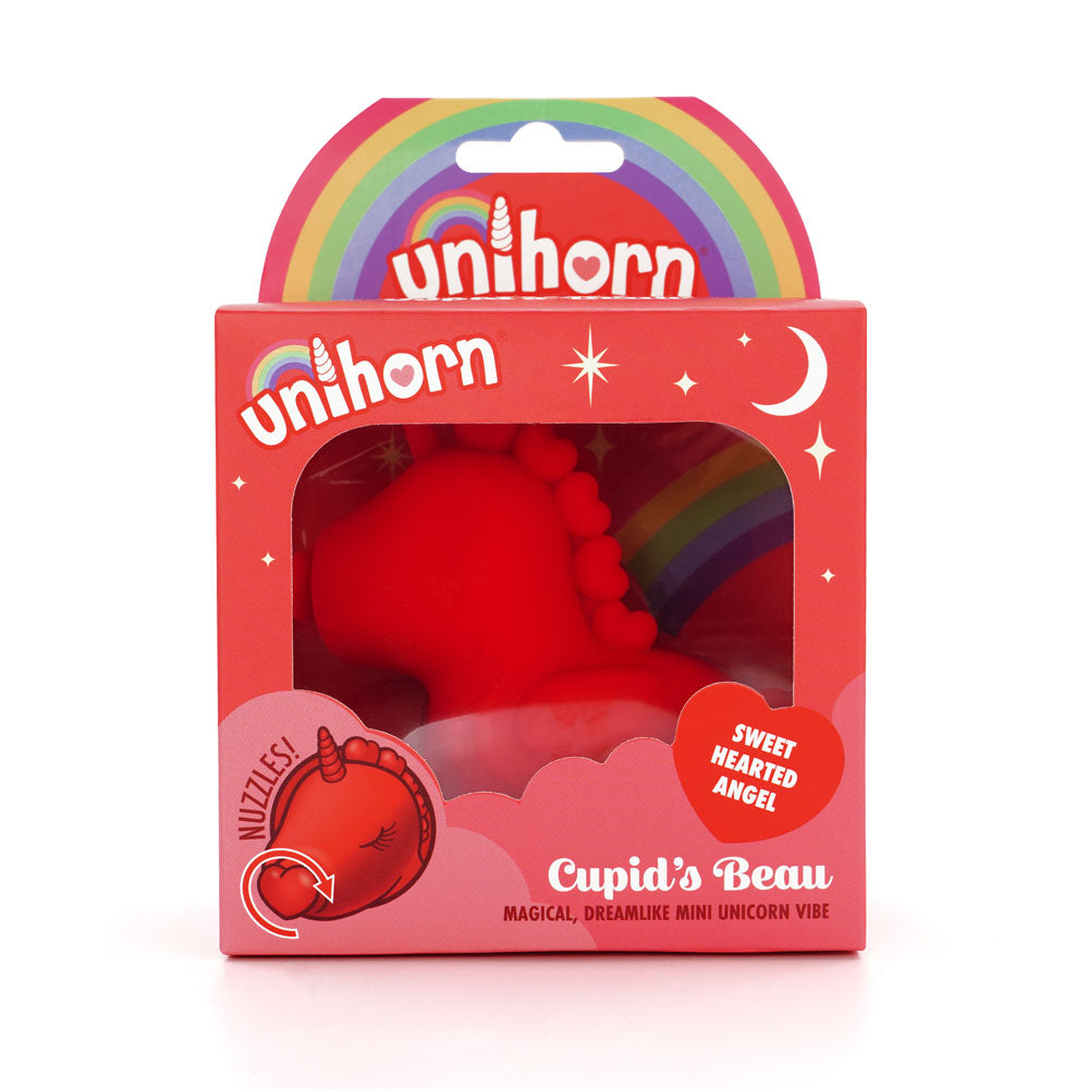 Creative Conceptions Unihorn Cupids Beau USB Rechargeable Heart Nosed Stimulator Creative Conceptions