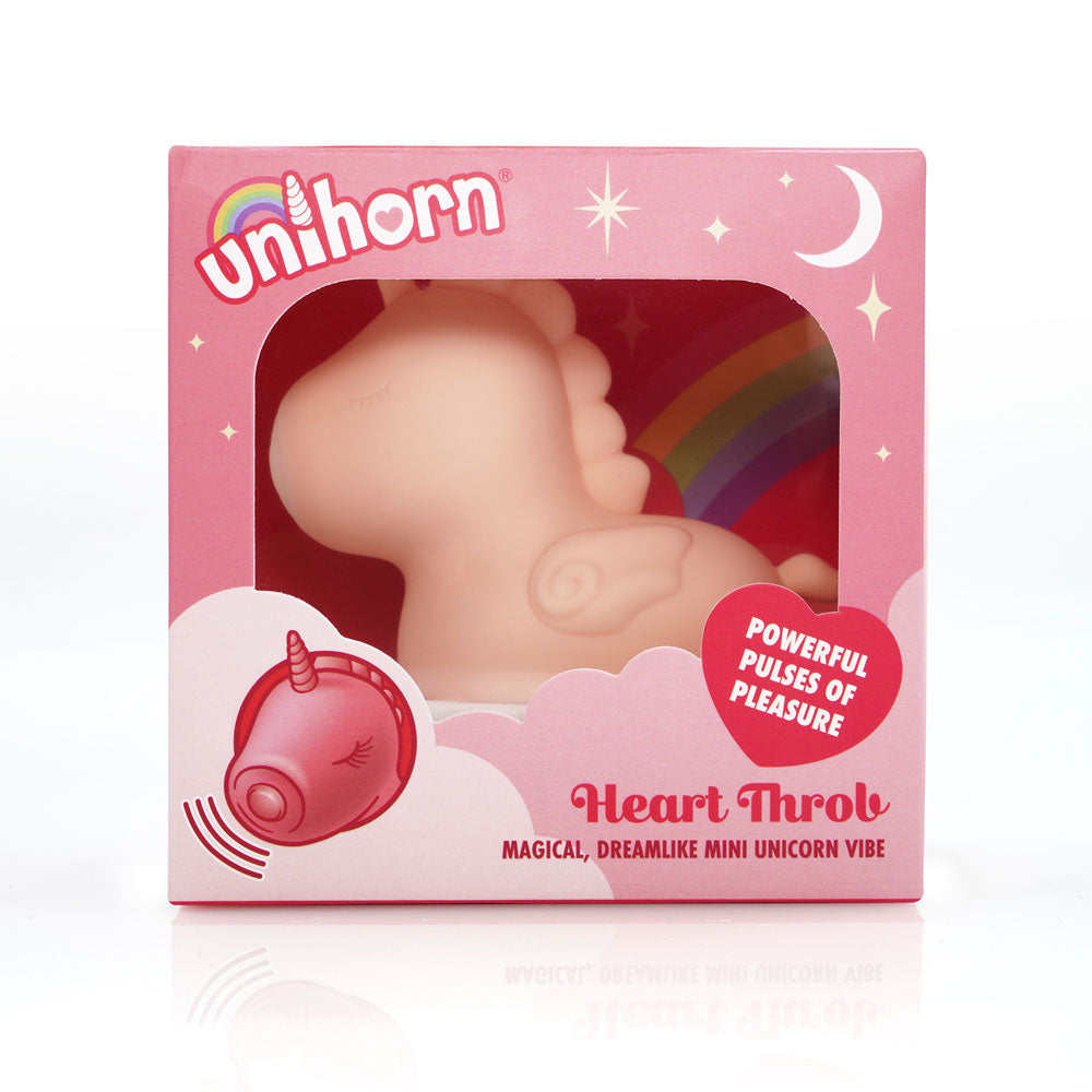 Creative Conceptions Unihorn Heart Throb USB Rechargeable Flicking Stimulator Creative Conceptions