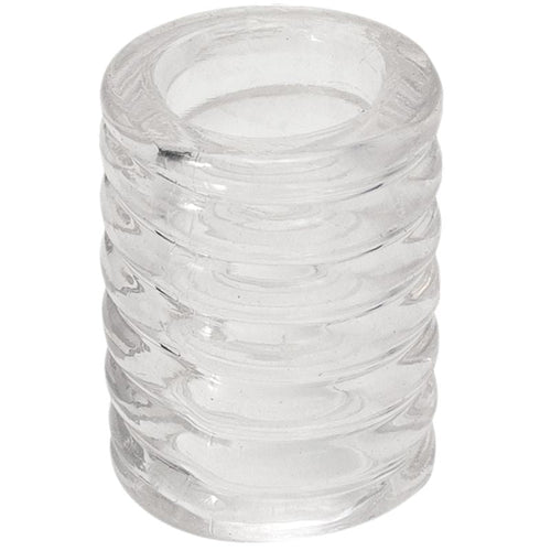 Titanmen Cock Cage Black - Clear
