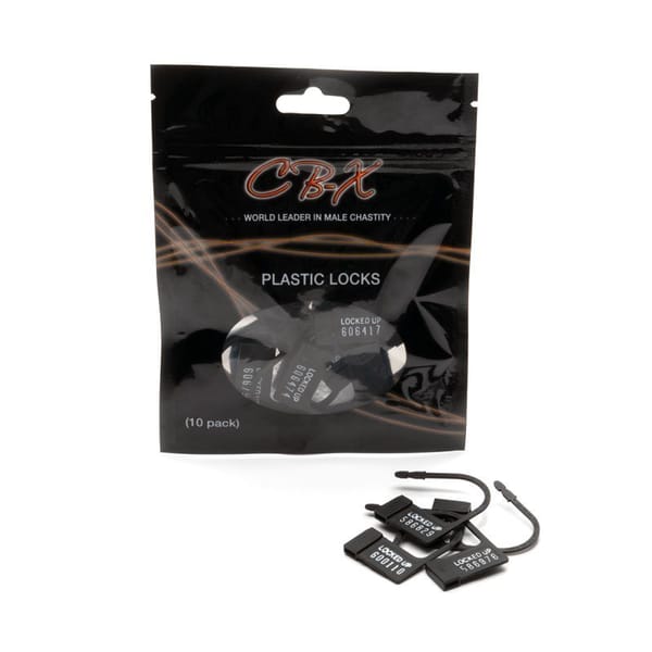 CB-X Plastic Cock Cage Locks 10 Pack CB-X