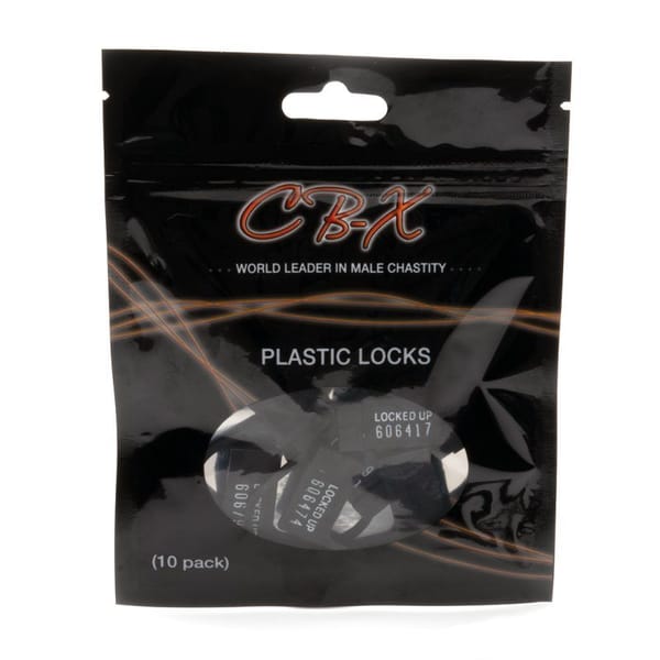 CB-X Plastic Cock Cage Locks 10 Pack Secondary image
