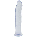 Jelly Jewels Diamond Suction Cup Dildo Clear Jelly Jewels