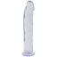 Jelly Jewels Diamond Suction Cup Dildo Clear Jelly Jewels