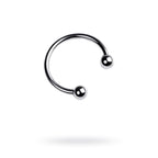 Metal Silver 30Mm Penis Erection Ring