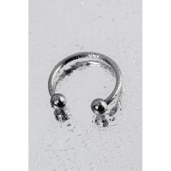 Metal Stainless Steel Penis Erection Ring 30mm Silver Secondary image