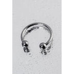 Metal Stainless Steel Penis Erection Ring 30mm Silver Metal