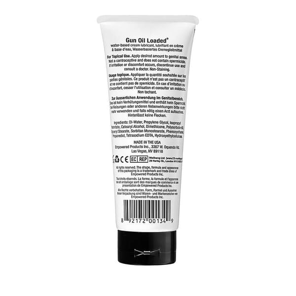 Gun Oil Loaded Water Based Personal Lubricant 100ml Secondary image