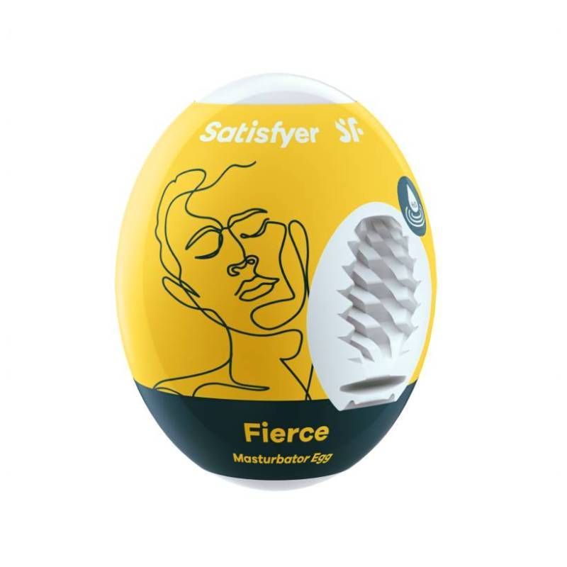 Satisfyer Masturbator Egg Fierce Bold Sensation Anytime Anywhere Main image