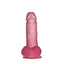 Lovetoy Jelly Studs Crystal Dildo Pink 6 Inch Lovetoy