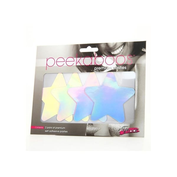 Peekaboo Pasties Iridescent Stars Peekaboo Pasties