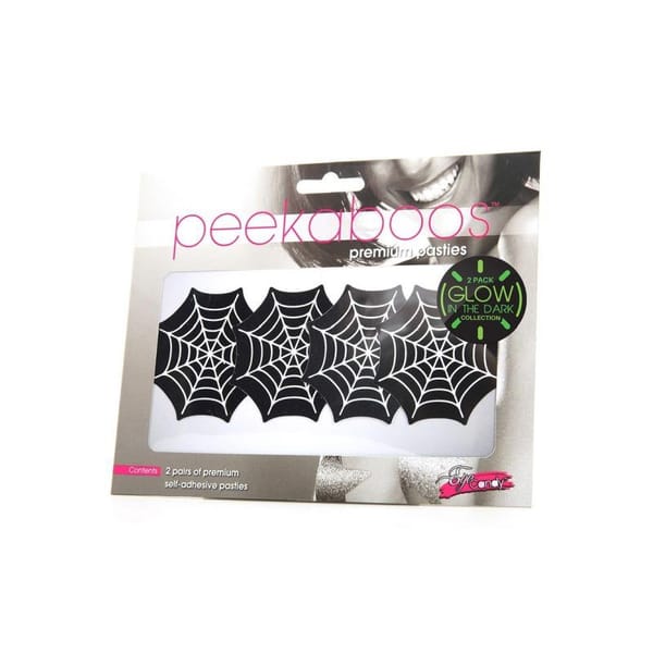 Peekaboo Pasties Glow In The Dark Webs Secondary image