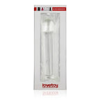 Glass Romance 1 Clear Glass Dildo 7 Inch Glass Romance