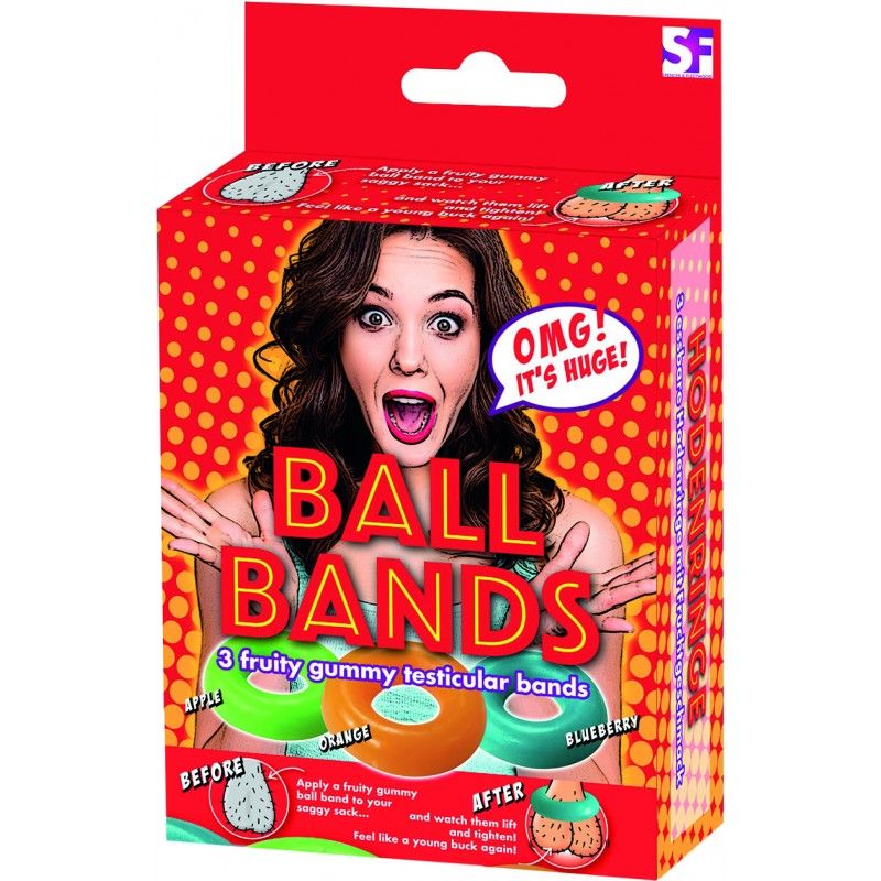 Hott Products Ball Bands Gummy Cock Ring Main image