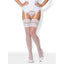 Obsessive 810 Stockings White
