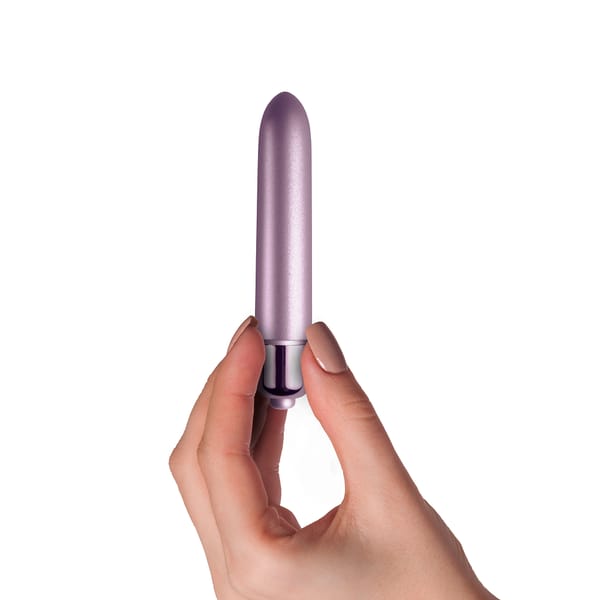 Rocks Off RO 90 Touch Velvet Soft 10 Function Waterproof Bullet Vibrator Lilac Rocks Off