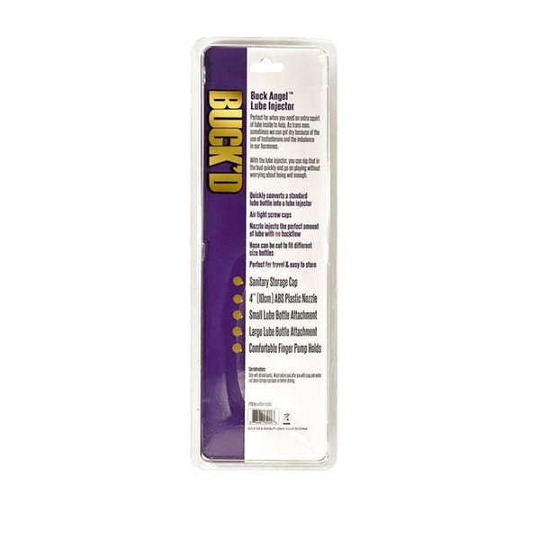 Demon Kat Buckd Lube Injector Bottle Adapter 4 Pack Demon Kat