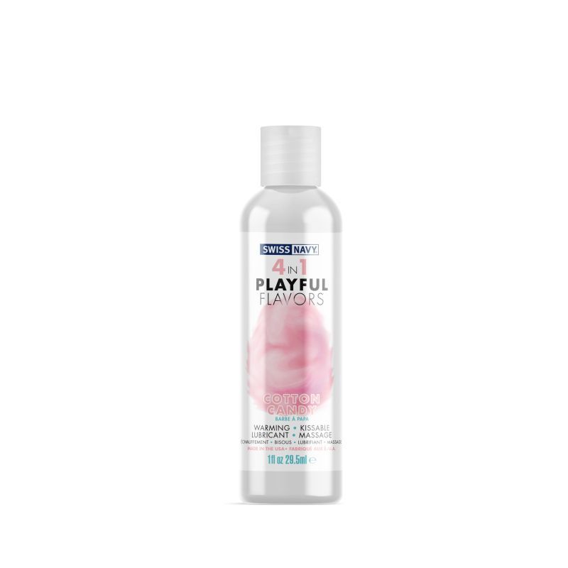 Swiss Navy Playful Flavours 4 In 1 Cotton Candy Lubricant 1Oz/29.5Ml Main image