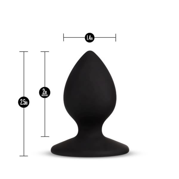 Temptasia Slave Anal Plug Black Secondary image