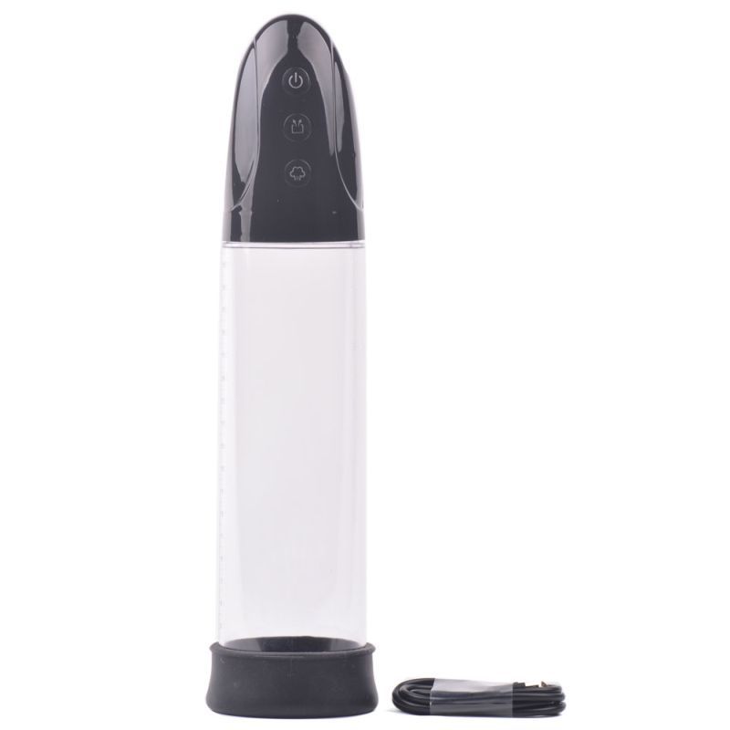 LuvPump Premium Rechargeable Penis Pump With Sleeve & Donut Secondary image