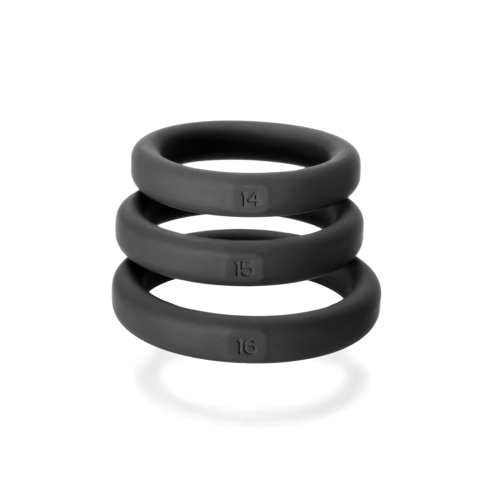 Perfectfit Xact-Fit Silicone Rings Medium 3 Kit - Medium Main image