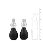 Fetish Collection Nipple Sucker Black 2 Pc