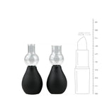 Fetish Collection Nipple Suckers 2 Pack Black Fetish Collection