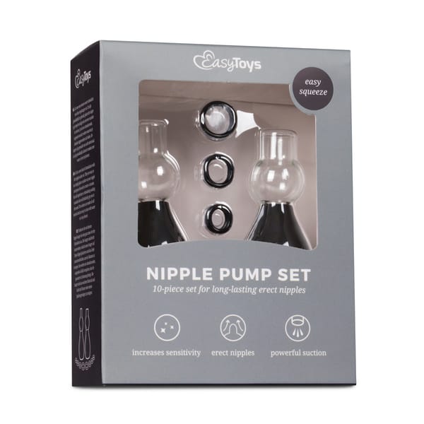 Fetish Collection Nipple Suckers 2 Pack Black Fetish Collection