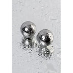 Natalies Toy Box Silver Metal Vaginal Balls 25mm 2 Pack Natalies Toy Box