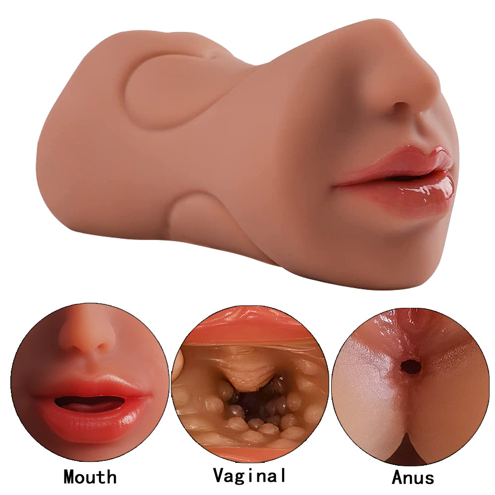 3 in 1 Male Masturbator Adult Sex Toys with Realistic, Men'S Pocket Stroker Toy Main image