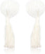 Nipple tassels - White Heart