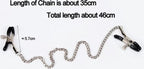 Does Not Apply Adjustable BDSM Nipple Clamps With Chain LOVVA