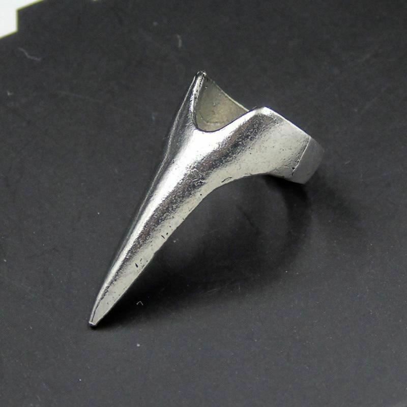 House Of Dasein Rings Silver Gold Scratch Claws Sensory Play Bdsm Kink Fetish - Antique Silver Plated Main image