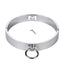 House Of Dasein Stainless Steel Metal Collar Slave Play Bdsm Neck Restraints Fetish - Silver
