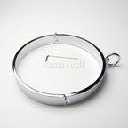 House of Dasein Stainless Steel BDSM Slave Collar Silver House of Dasein