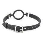 House Of Dasein Ring Gag Open Mouth Face Deep Throat Slave Training Bdsm Bondage Restraints - Black
