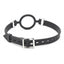 House Of Dasein Ring Gag Open Mouth Face Deep Throat Slave Training Bdsm Bondage Restraints - Black
