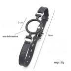 House of Dasein Ring Gag Open Mouth BDSM Training Gag Black House of Dasein