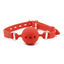 House Of Dasein Black Pink Red Breathable Silicone Ball Gag Bdsm Bondage Restraints - Red - 3.5Cm