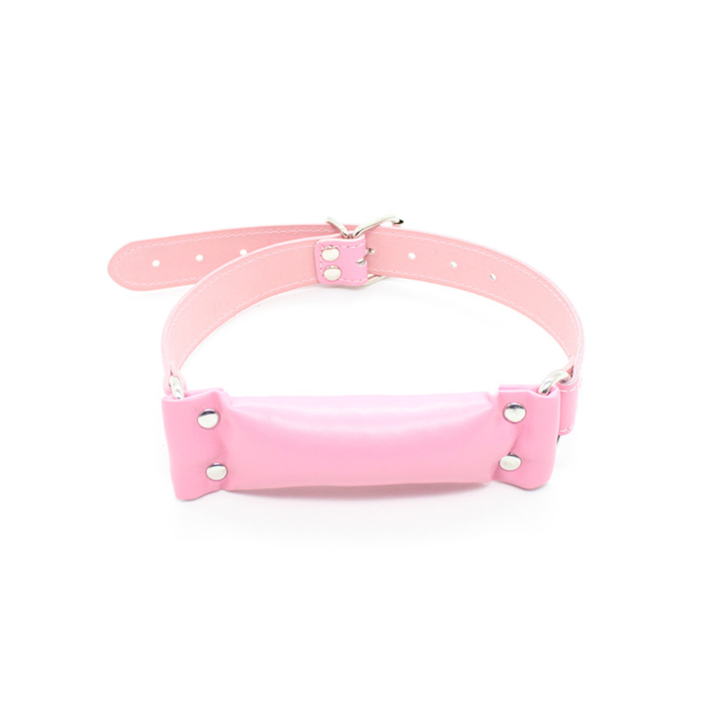 House Of Dasein Black Pink Bit Pet Play Pony Horse Puppy Mouth Gag Bondage Bdsm Restraints - Pink