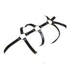 House of Dasein Full Body Leather Bondage Harness Black House of Dasein