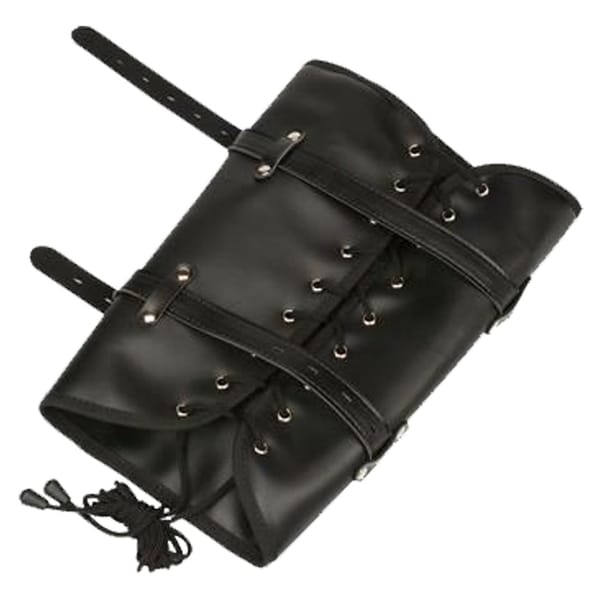 House of Dasein Leg BinderFetish Restraints Black Secondary image