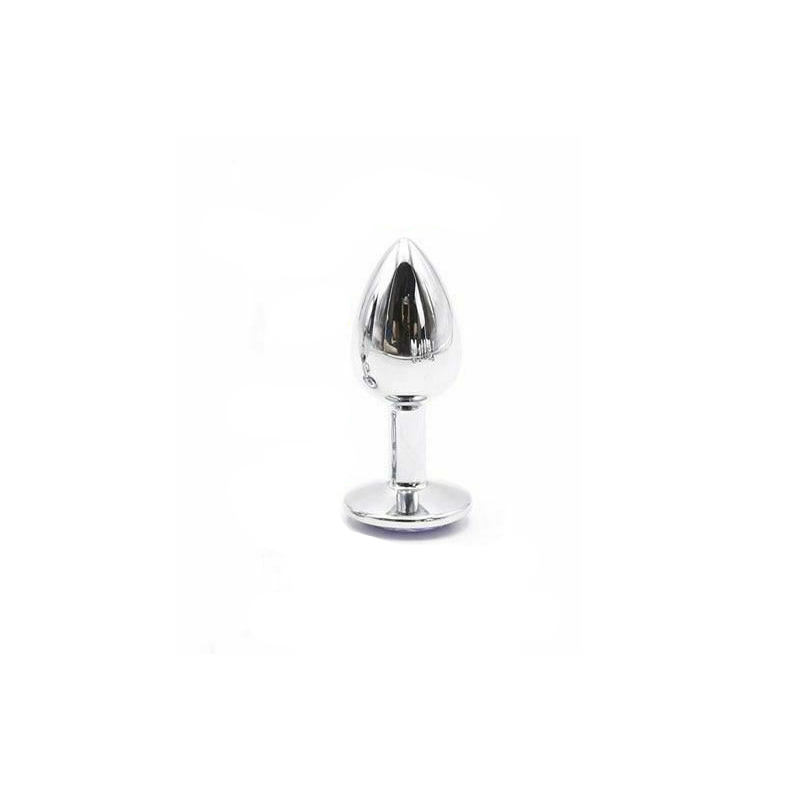 House Of Dasein Crystal Jewel Stainless Steel Anal Plugs Small Medium Large - Small