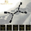 House Of Dasein Under Bed Restraint System Bondage Kink Bdsm Fetish - Black