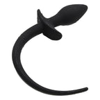 House of Dasein Silicone Puppy Tail Anal Plug Black House of Dasein