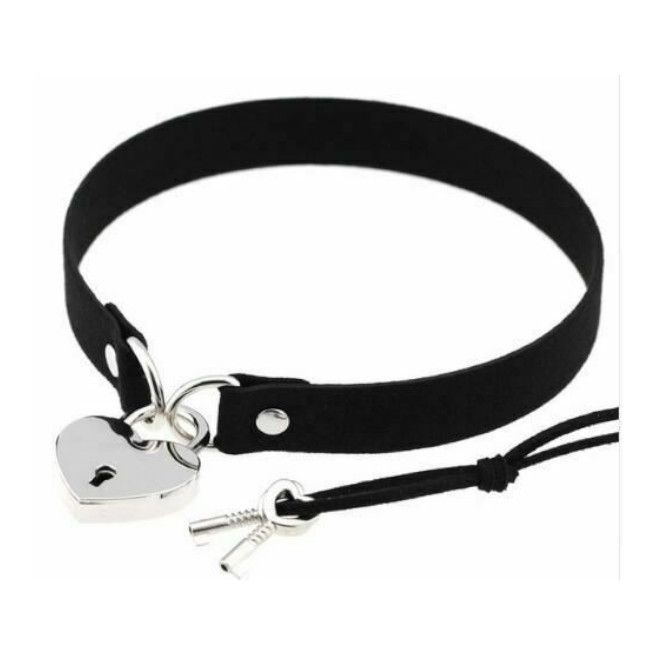 House Of Dasein Black Collar Choker Slave Submissive Bondage Kink Fetish Restraint - Black - As Picture 13