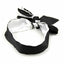 House Of Dasein Satin Eye Mask Bdsm Blindfold Bondage Fetish Restraints - White