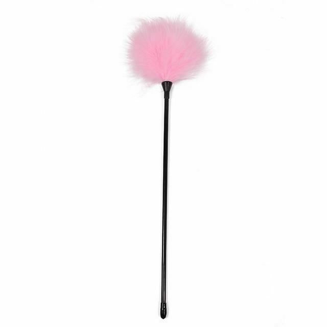 House Of Dasein Fluffy Sensory Clit Tickler Bondage Kink Fetish Restraints - Pink Main image